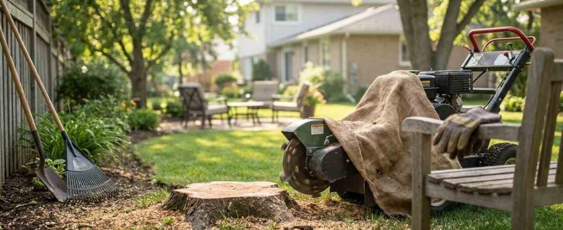 Tree Stump Removal Cincinnati Service Now Available From Valentine Services – Stump Grinding